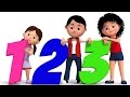 the numbers song | counting song 123 | nursery rhymes | learn numbers | 3d rhymes