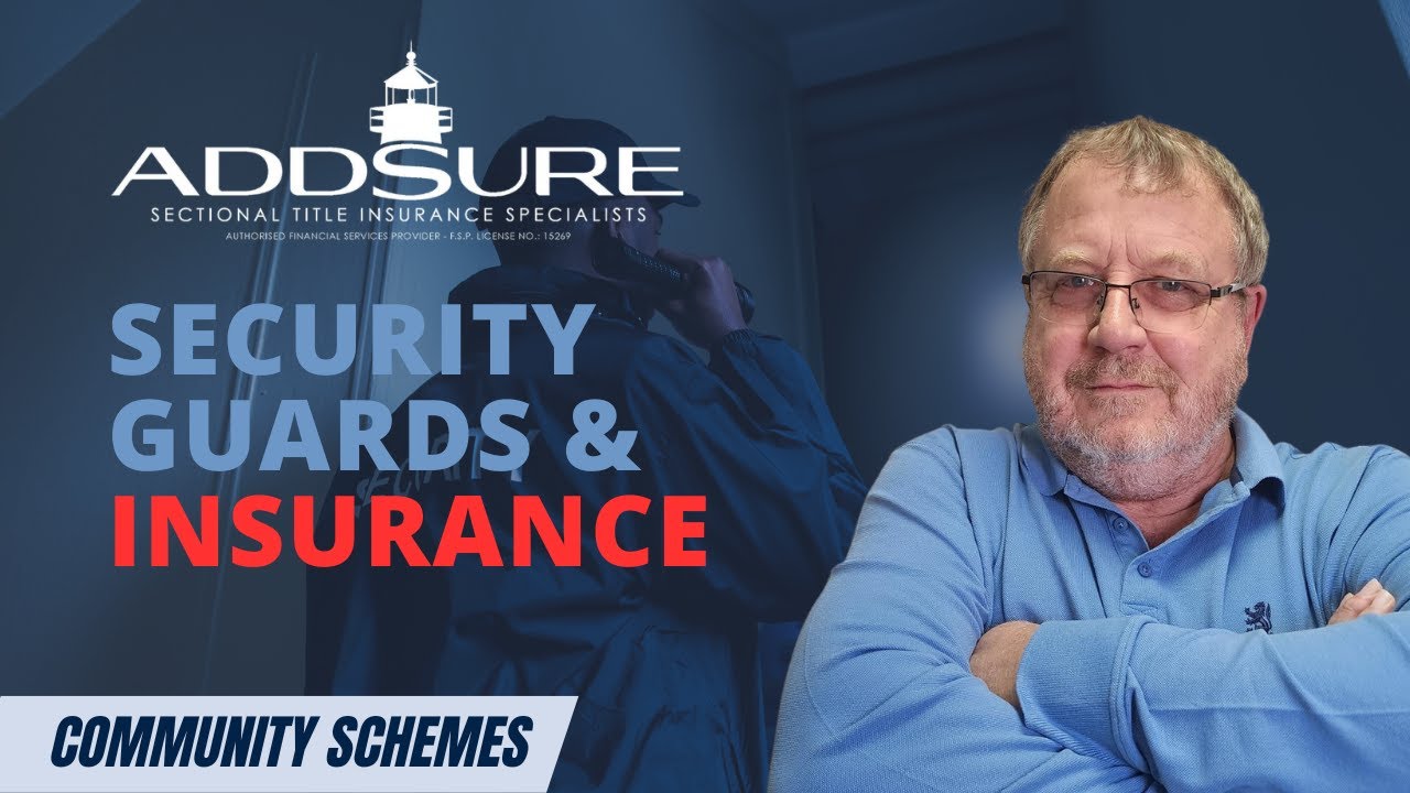 Security guards and insurance in community schemes YouTube