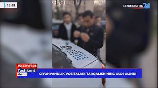 Giyohvandlik Vositalari Tarqalishining Oldi Olindi Toshkent
