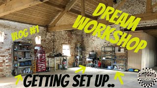 DREAM WORKSHOP BUILD - Classic Car Restoration #1