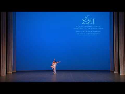 Moscow International Ballet Competition 2017 2 round MIdori Terada Koya Okawa Talisman Pas de deux