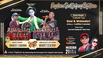 🔴LIVE (malam) DUET JAIPONG UDING GEZOS vs ONET GROUP | PERHAJATAN ASEP PELOR NURJABAR99 | 13/06/2025