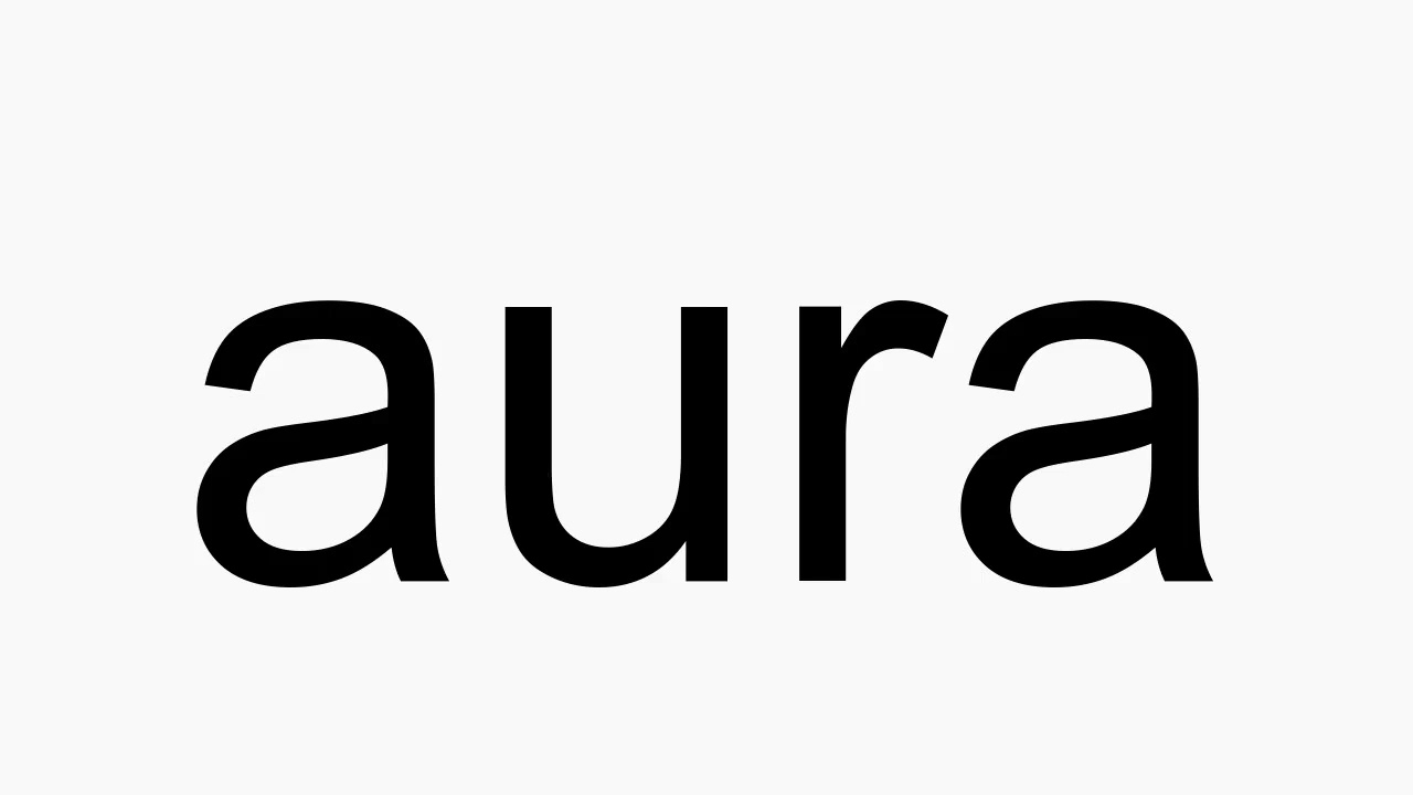 How To Pronounce Aura YouTube how-to-pronounce-aura-youtube