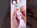 Brother Watermelon and Girl Orange compete to dress the baby toy video