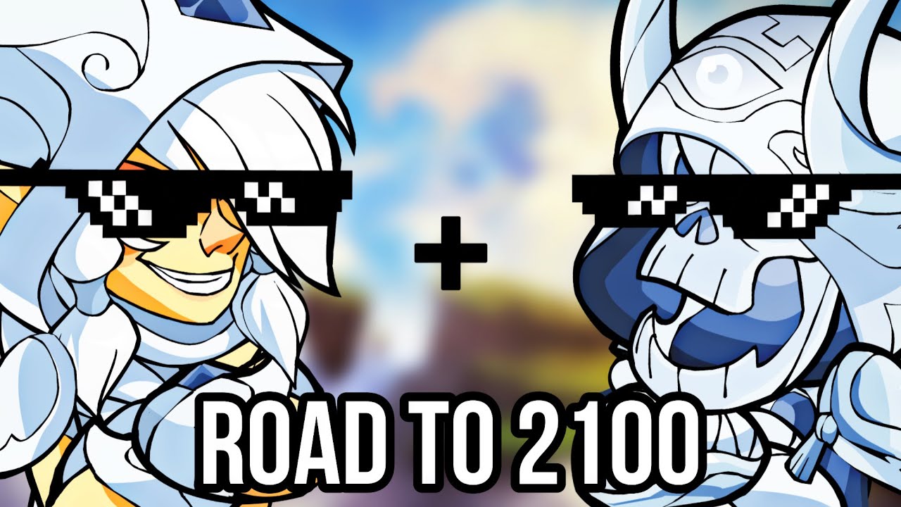Road to 2100 in Ranked 2v2 • Brawlhalla Gameplay (Part 1) - YouTube