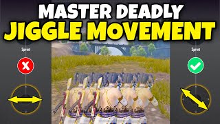 Improve Jiggle Movement | Learn Jiggle like JONATHAN | Make your movement Fast in BGMI / PUBG Mobile