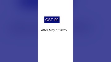 Update Dollar Erp Software For Gst R1 After May of 2025. Gst r1 Export From Dollar Erp Software.