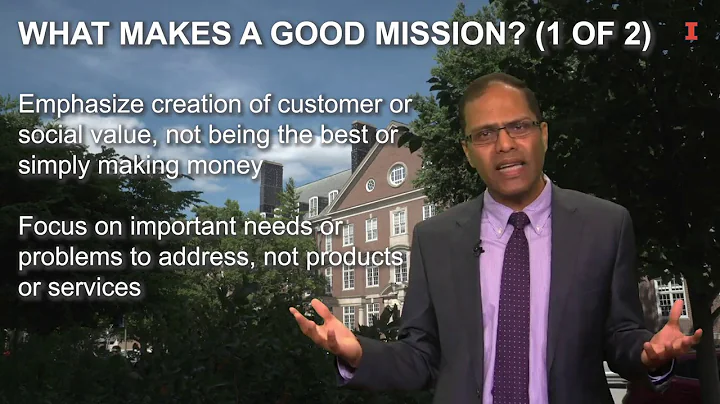 1-1.1: Mission, Vision & Values - Business Strategy