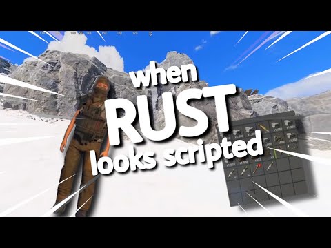 When rust looks scripted.