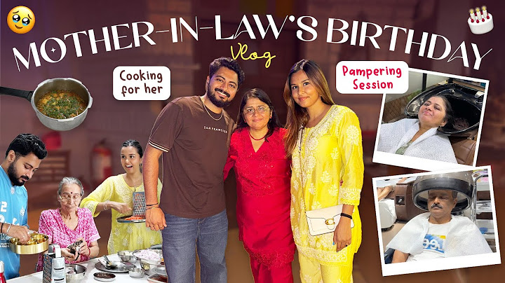 SHE WAS NOT EXPECTING THIS🥹 / Mother-in-law’s Birthday Vlog✨