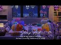 【あつ森BGM】夢のような部屋でお泊り会🌙 / パジャマパーティー🥂 落ち着くピアノ音楽、子守歌, chill music & アンビエント [ 暖炉の焚火の音 / 環境音 ]🎧