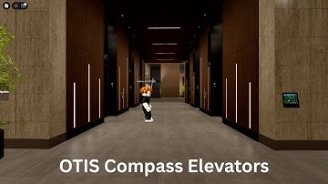 OTIS Compass Destination Dispatch Traction Elevator @ Elevator Testing (ET) (Roblox)