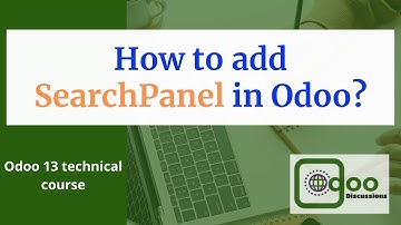 How to add search panel in Odoo | Odoo development