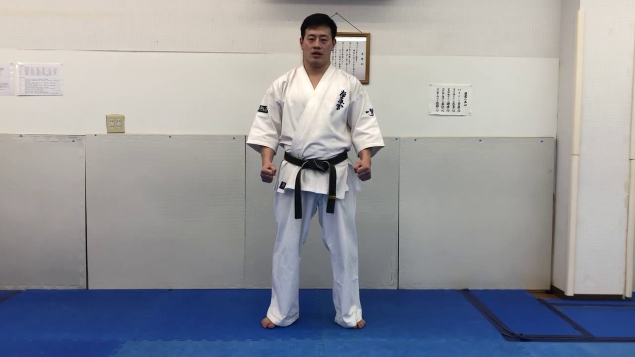 下段払い　元世界チャンピオン森善十朗が教える　超初心者向け空手講座　極真空手Gedanbarai Karate kyokushin Zenjuro Mori