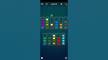 Ball Sort Puzzle  Level 99 || GAMEPLAY ||PLEASE SUBSCRIBE MY CHANNEL 🙏🙏🙏🙏