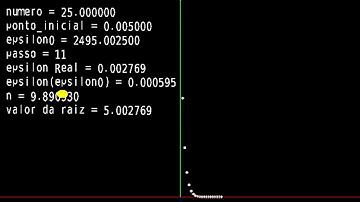 Implementação do método de Newton para raiz quadrada
