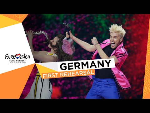 Jendrik - I Don't Feel Hate - First Rehearsal - Germany ?? - Eurovision 2021