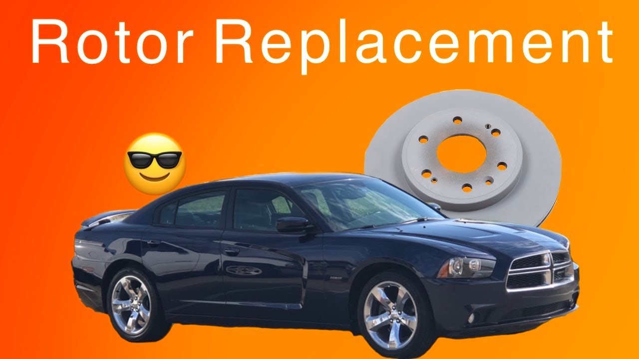 How To Replace Front Brake Rotors Dodge Charger Challenger Chrysler