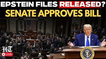 Epstein Files LIVE: Senate And House Approve Bill to Force Release of Epstein Files| Jeffrey Epstein