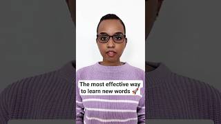 The Best Way To Learn New Vocabulary