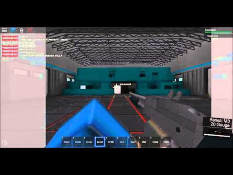 Playing Robloxshooting Range - 
