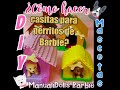 🏠🐕¿Cómo Hacer casita para perro mascotas de Barbie? reutilizando♻️facil y rapido