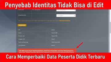 Vervalpd | solusi perbaikan identitas siswa 2023