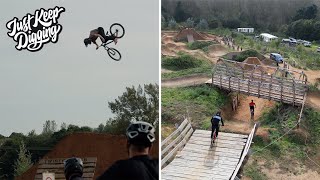 Are these the biggest jumps in England? The TWISTED BUILD is open.