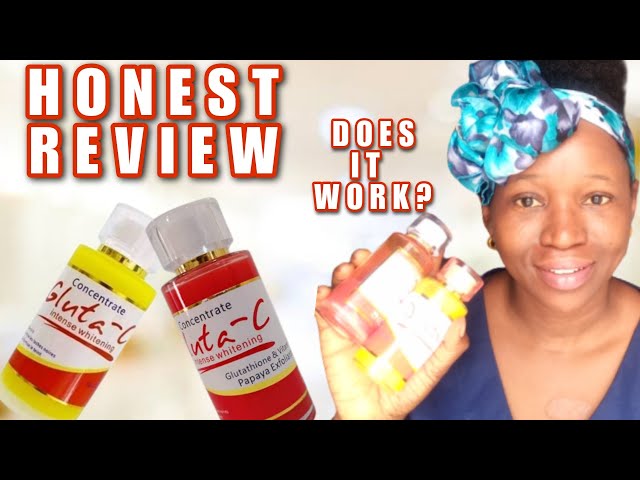 BEST REVIEW ON GLUTA - C INTENSE WHITENING CONCENTRATE SERUM || HOW TO MIX FOR SKIN A GLOWY SKIN