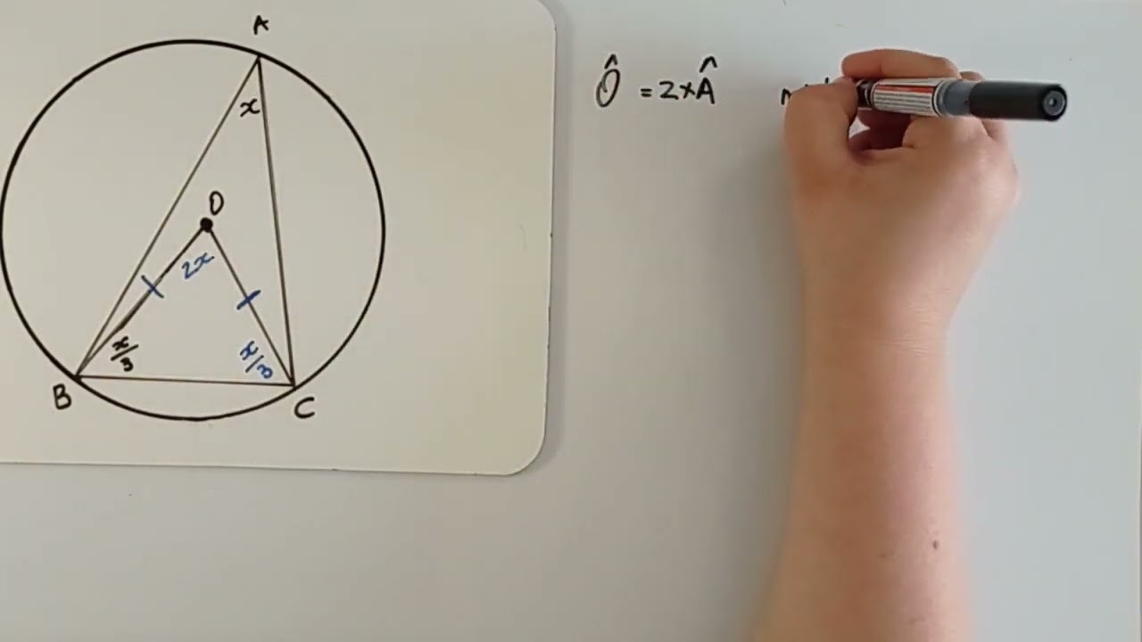 Junie Eksamen Vraestel 2 Vraag 9.1 & 9.2 - Euklidiese Sirkel Meetkunde