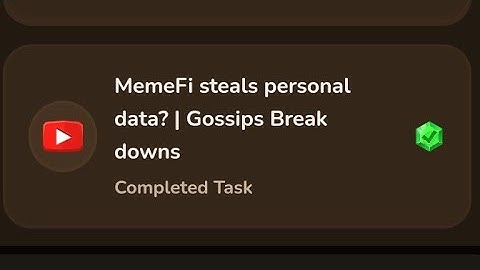Memefi video code| Memefi steals personal data| 4 Sep Memefi video code