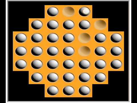 How to learn peg solitaire classic {FRENCH} 37 holes