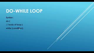 Java - Control Statements - Loop Statements - #for #while #do-while #java