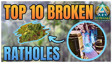 Never Get WIPED Again With These 10 Ratholes On Astraeos | Ark Survival Ascended