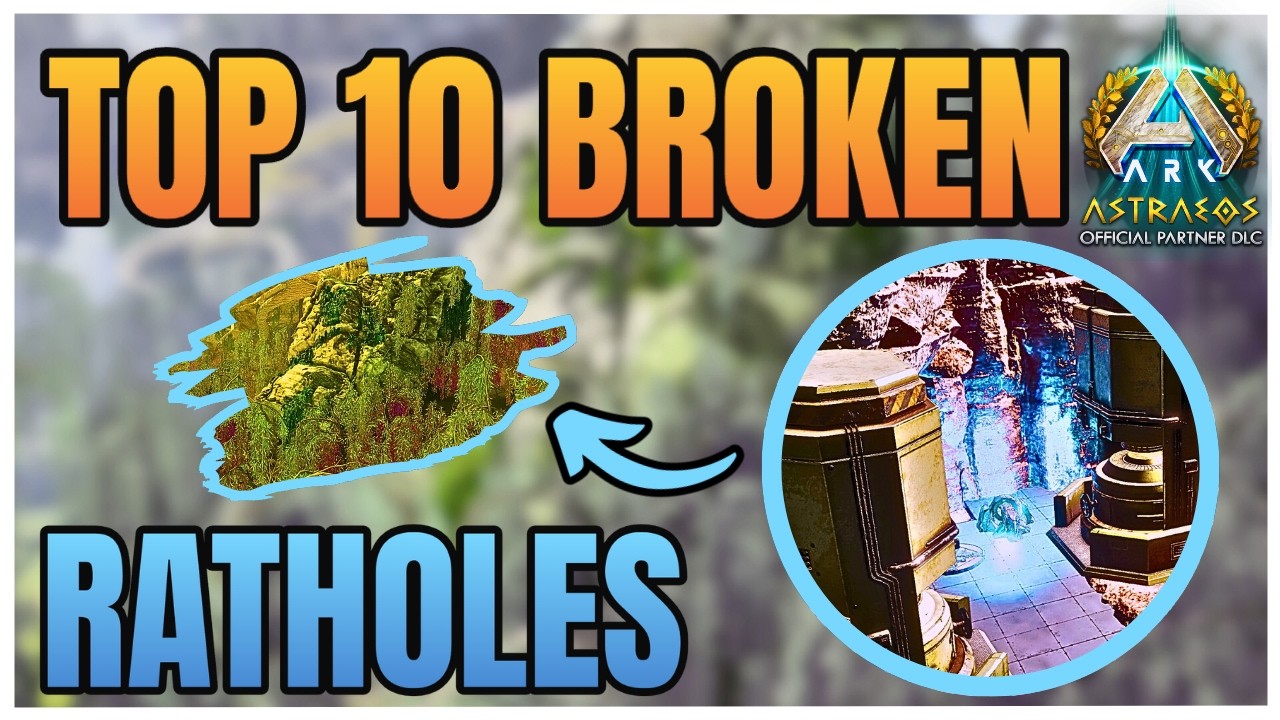 Никогда больше не теряйте контроль с этими 10 крысиными норами на Астреосе | Выживание в Ark: Воз...