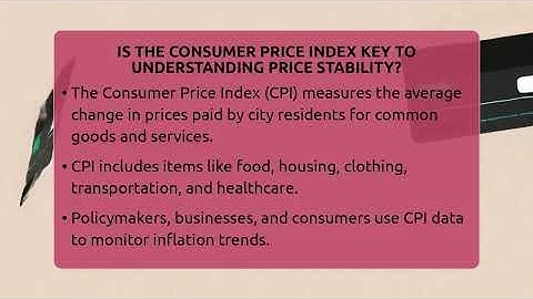 Is The Consumer Price Index Key To Understanding Price Stability? - Inflation Insight Channel