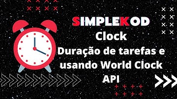 #3 Componente Clock - duração de tarefas e usando API World Clock - Kodular