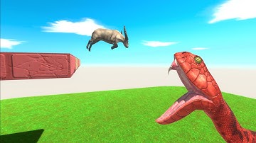 Dinosaurs or Jumping Animals over Reptiles? #2 - Animal Revolt Battle Simulator