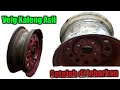 TUTORIAL Cara  Melebarkan VELG Kaleng || velg kaleng celong