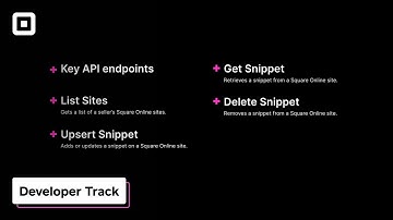 Developer Track | Workshop: Snippets API