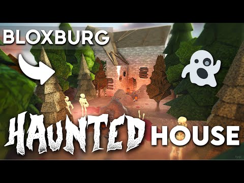 Building a HAUNTED HOUSE in Bloxburg! *REALISTIC*