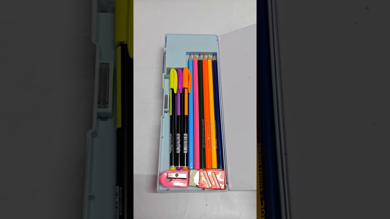 Best ASMR filling 90's pencil case