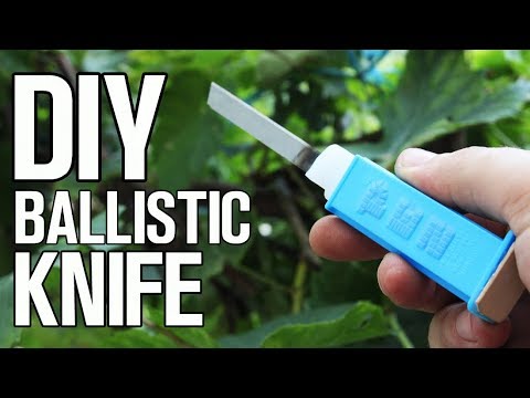 Amazing DIY Ballistic Knife!