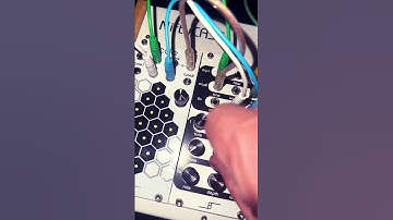 Patching the #niftycase #modular #synth #noisemusic I really like this bundle