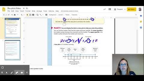 Box plots Video   Google Slides