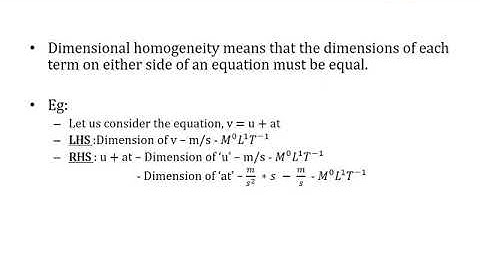 CE206 – FM2   MODULE 6 part1 DIMENSIONAL ANALYSIS