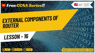 Lesson 16 - Learn CCNA - External Components of Router