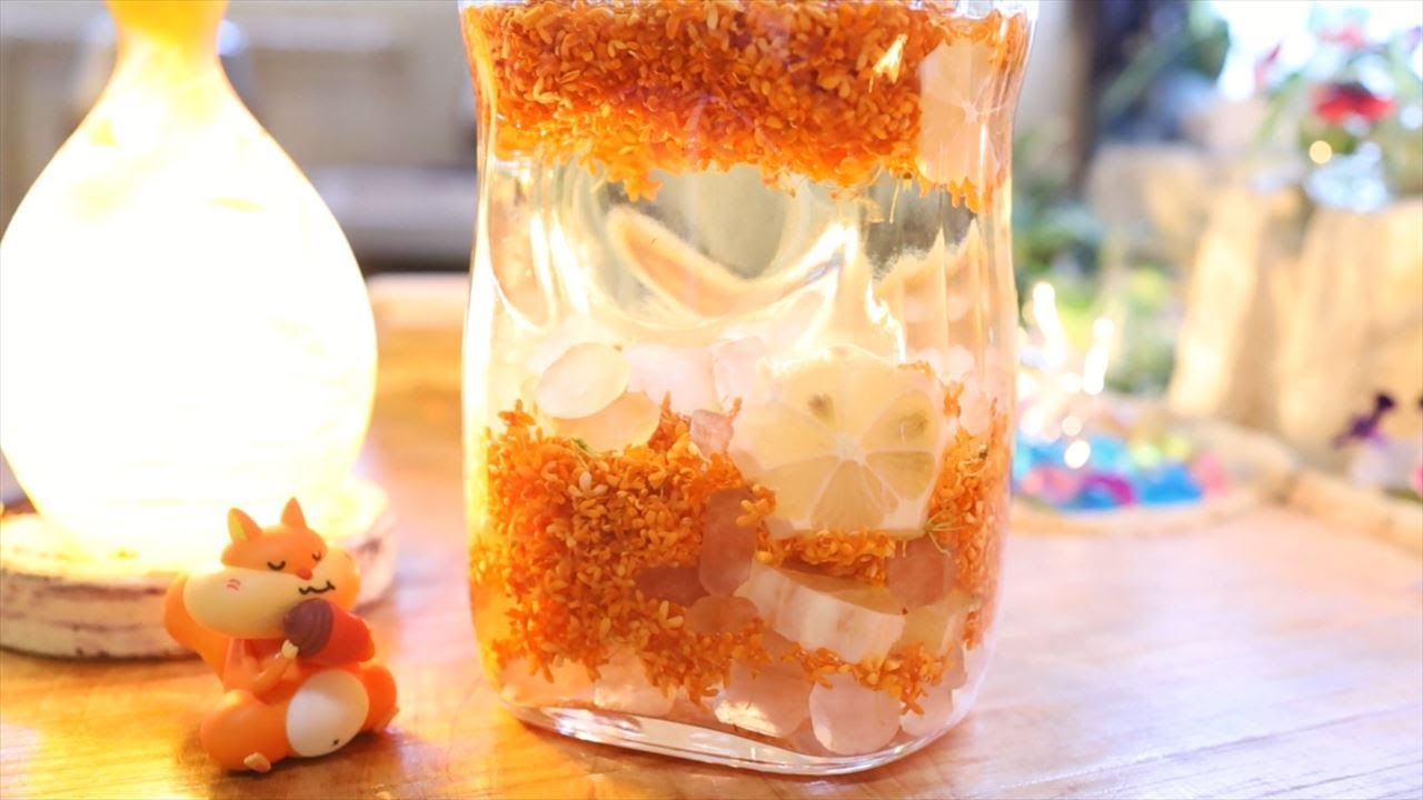 桂花陳酒（けいかちんしゅ）の作り方・レシピ 【金木犀(キンモクセイ