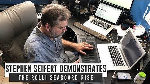 Patreon - In-Studio w/ Bing Futch - Roli Seaboard Rise Demo by Stephen Seifert