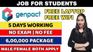 Genpact Recruitment 2024 | Hiring Freshers | Work From Home Job | Govt Jobs 2024 | #thinknlearnlang